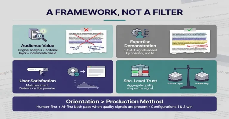 AI Generated Content and Google’s Helpful Content Framework