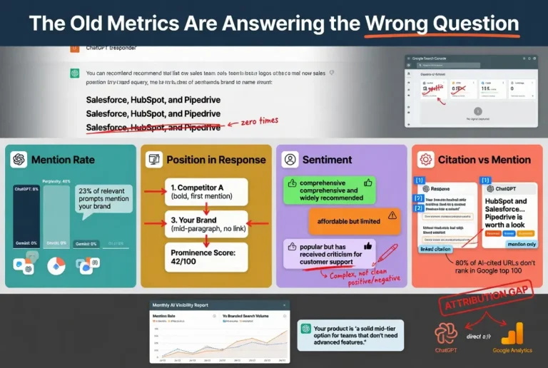 AI Search Visibility Metrics: The Numbers That Actually Matter
