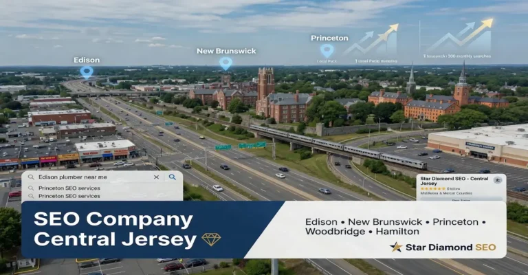 SEO Company Central Jersey: Edison, New Brunswick, Princeton