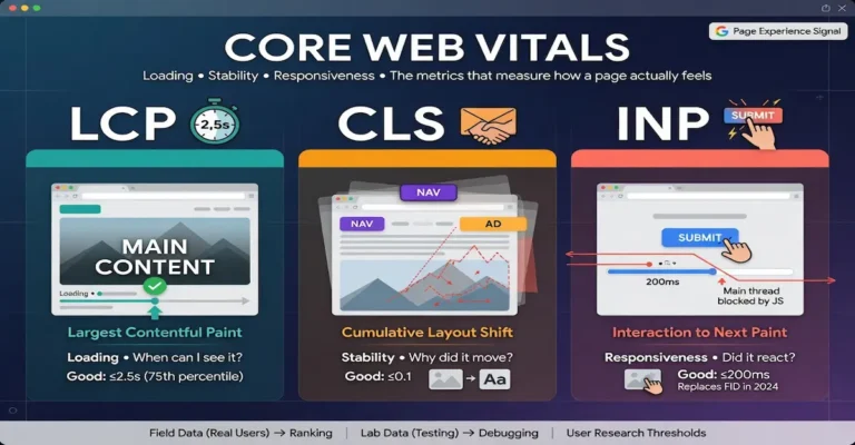 Core Web Vitals: The Metrics Google Actually Measures