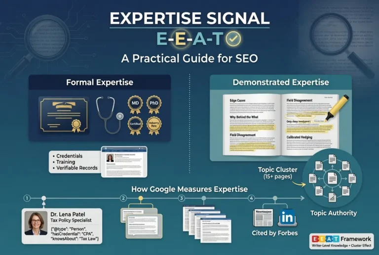 What Is the Expertise Signal in E-E-A-T? A Practical Guide for SEO