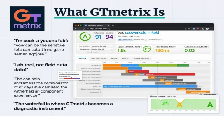 GTmetrix: How to Run and Interpret a Performance Report