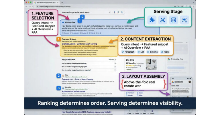 How Google Renders the SERP: Features, Layout, and Visibility