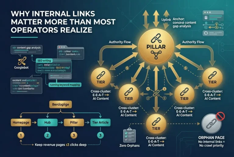 Internal Linking Architecture: How Pillar Pages Distribute Authority