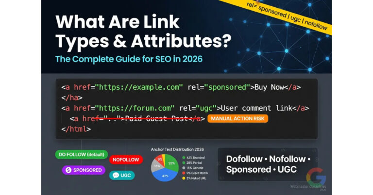 What Are Link Types & Attributes? The Complete Guide for SEO in 2026