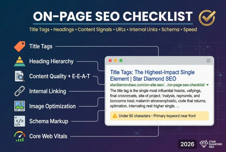 On-Page SEO Checklist: Every Element That Affects Rankings