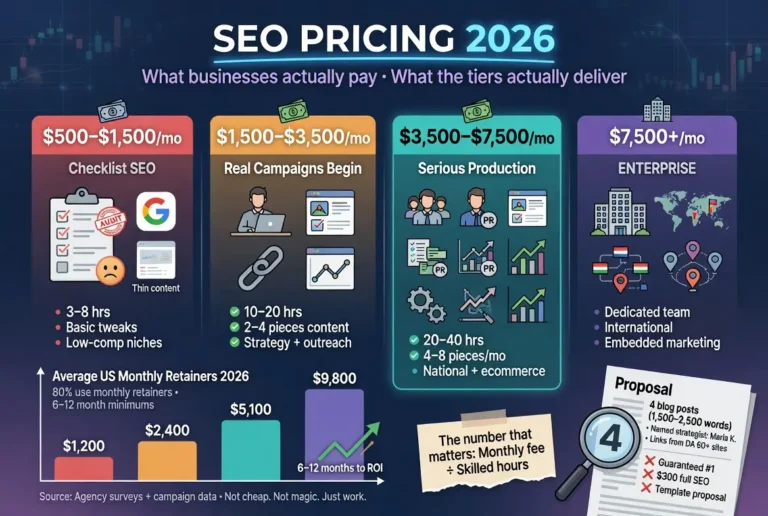 SEO Pricing Package Guide: Models, Costs, What You Get